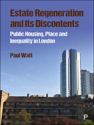 cover image of Estate Regeneration and Its Discontents